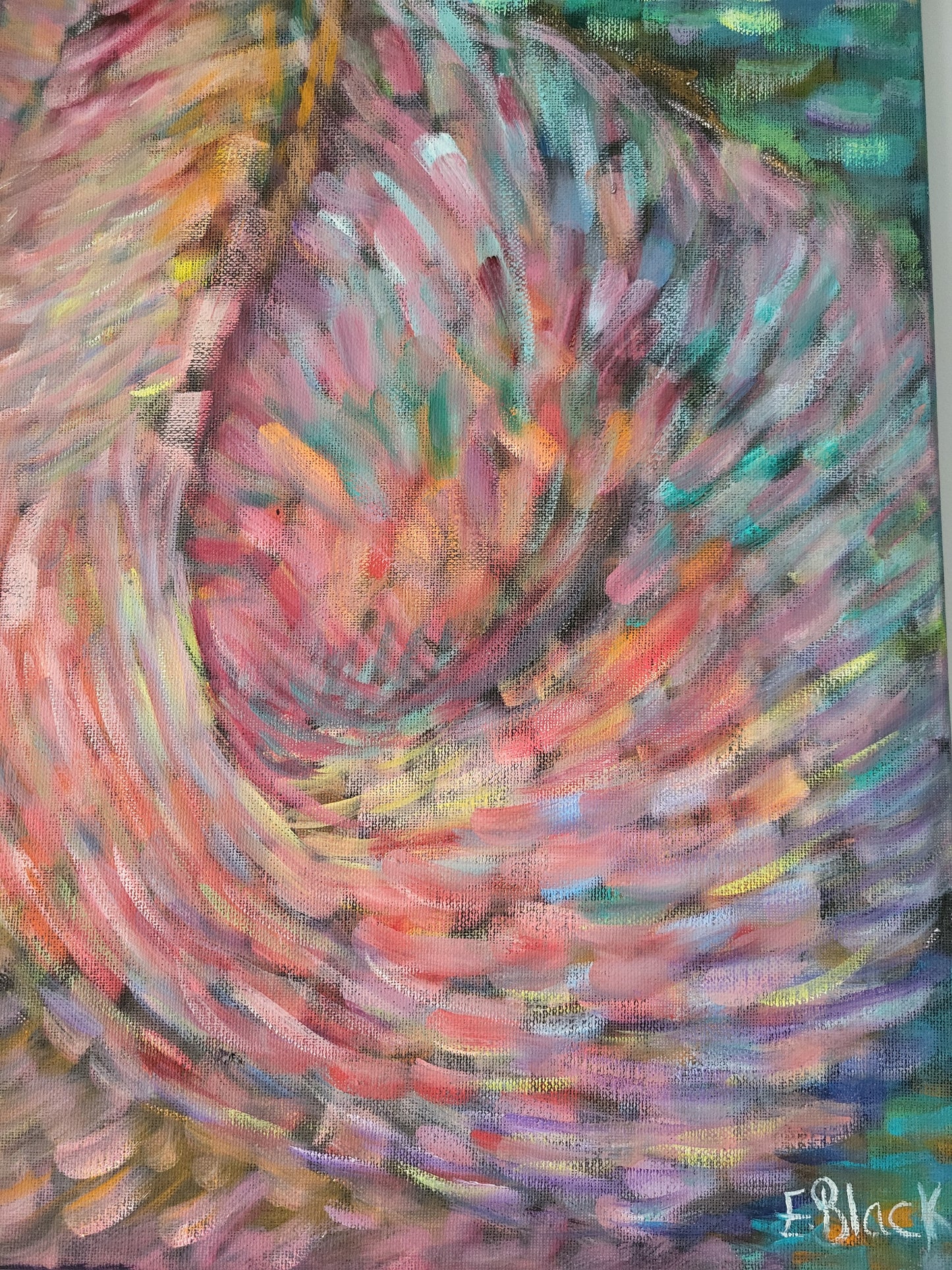Tropical Bliss - Original Oil Painting on a 50cm x 60cm Canvas