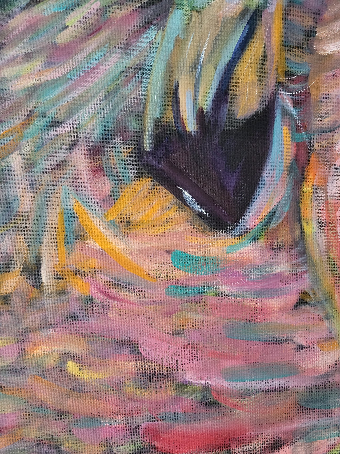 Tropical Bliss - Original Oil Painting on a 50cm x 60cm Canvas