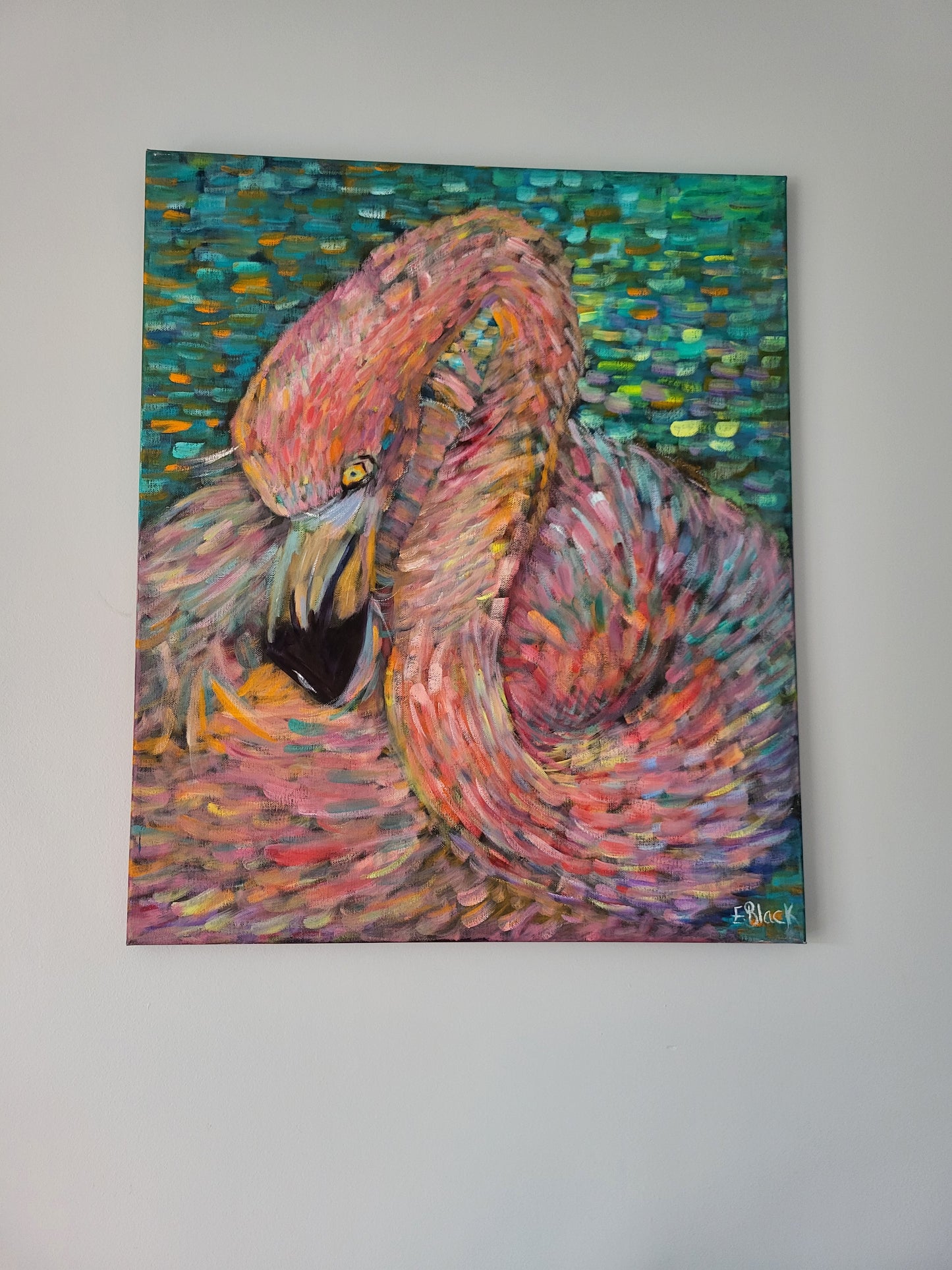 Tropical Bliss - Original Oil Painting on a 50cm x 60cm Canvas