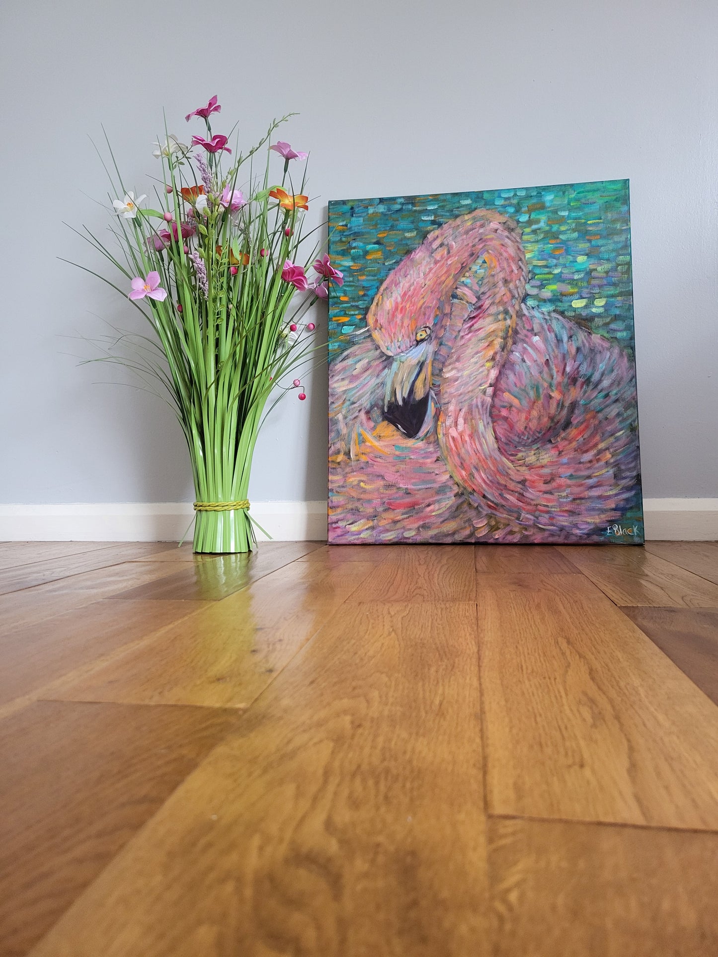 Tropical Bliss - Original Oil Painting on a 50cm x 60cm Canvas