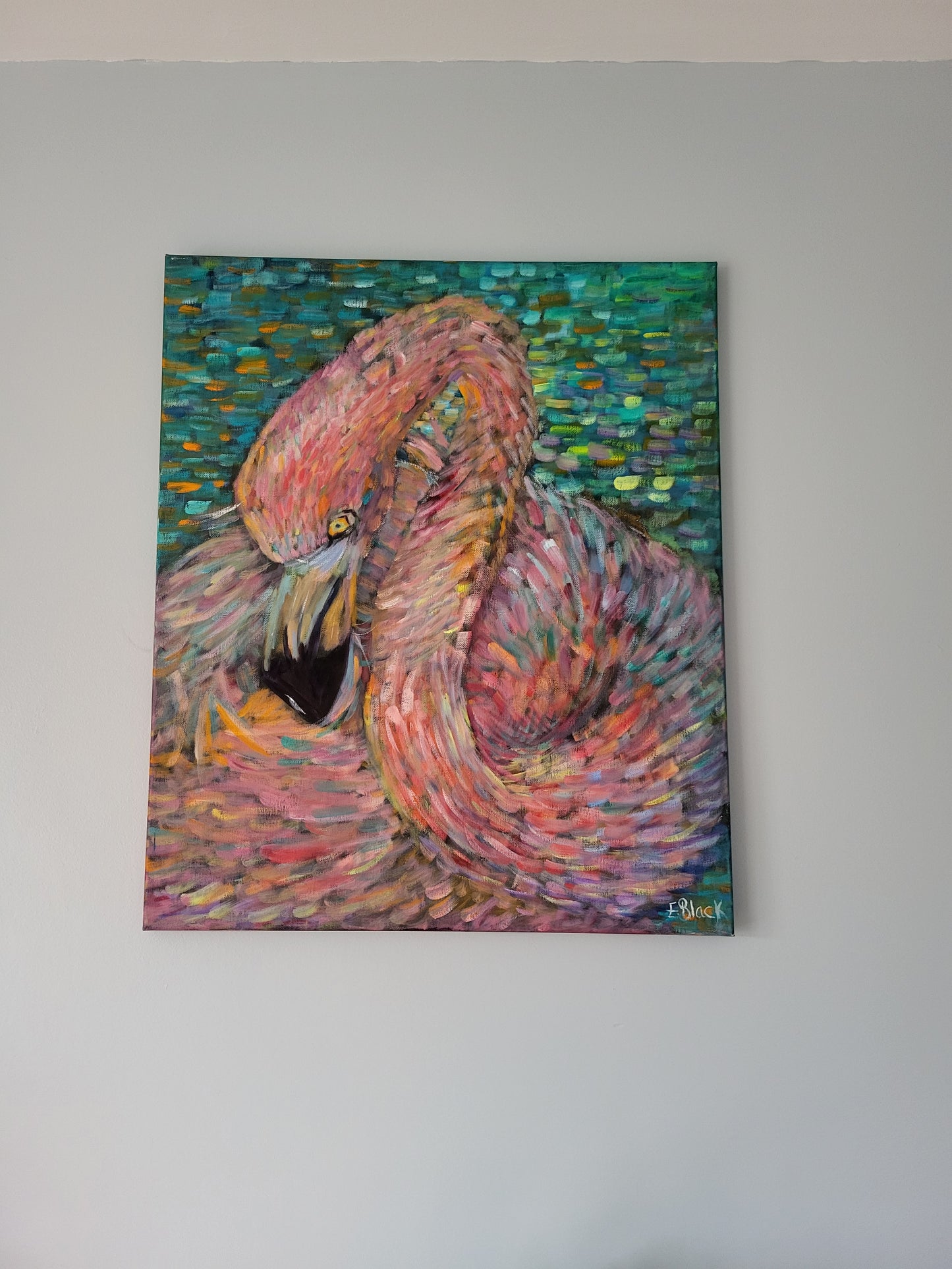 Tropical Bliss - Original Oil Painting on a 50cm x 60cm Canvas