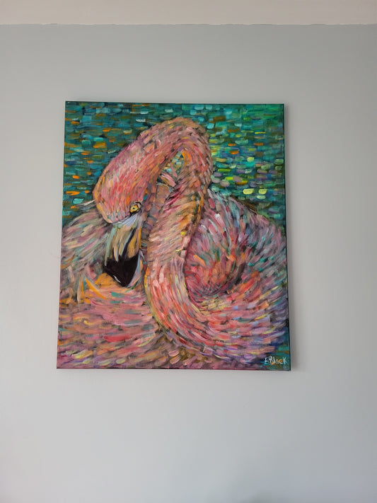 Tropical Bliss - Original Oil Painting on a 50cm x 60cm Canvas