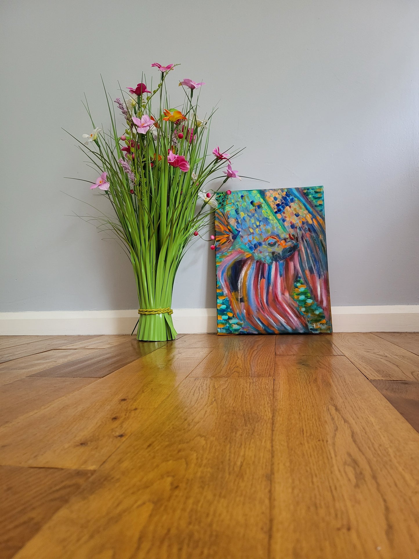 The Fish - Original Oil on 30cm x 40cm Canvas