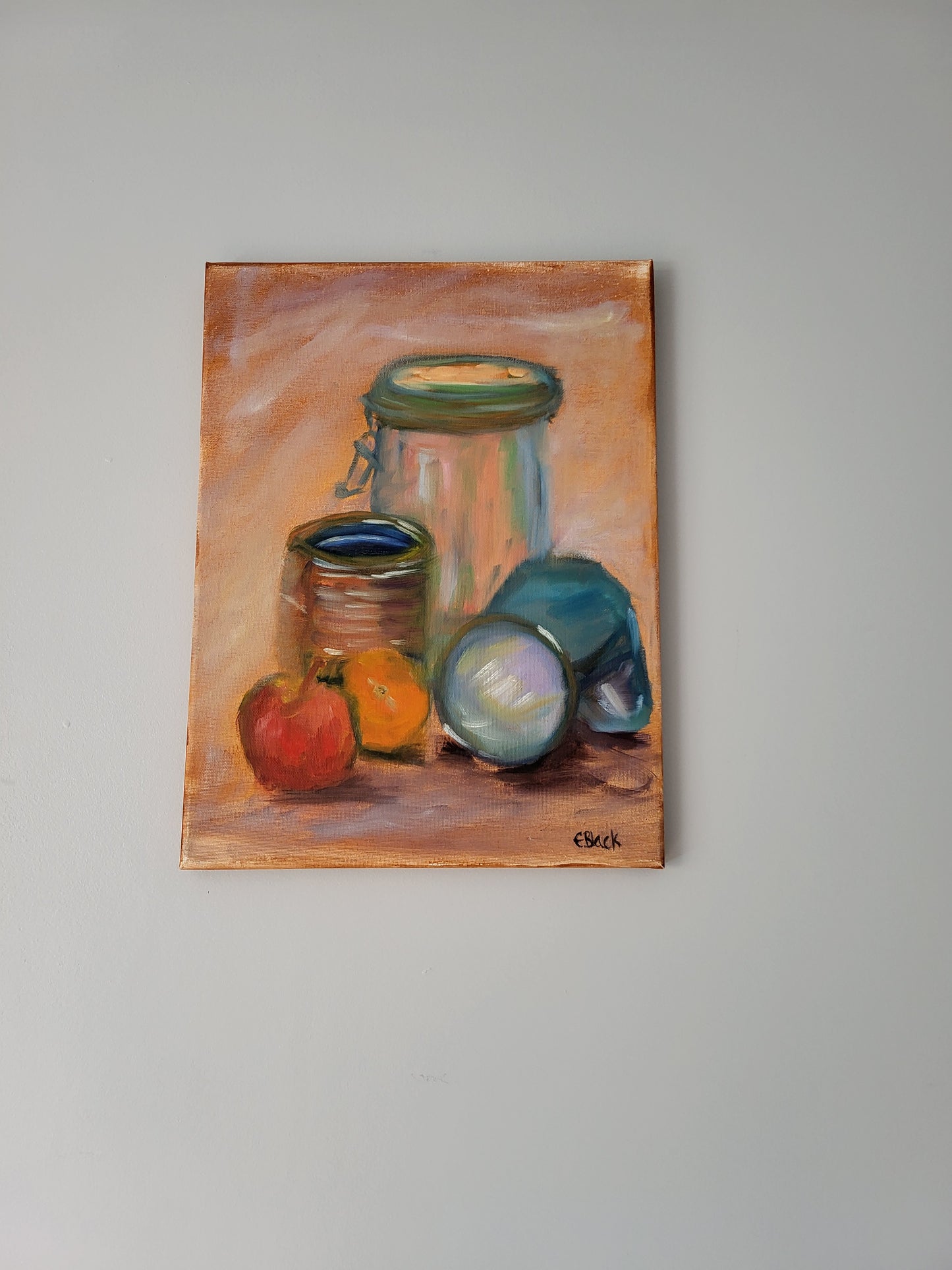Still Life Alla Prima - Original Oil on 30cm x 40cm Canvas
