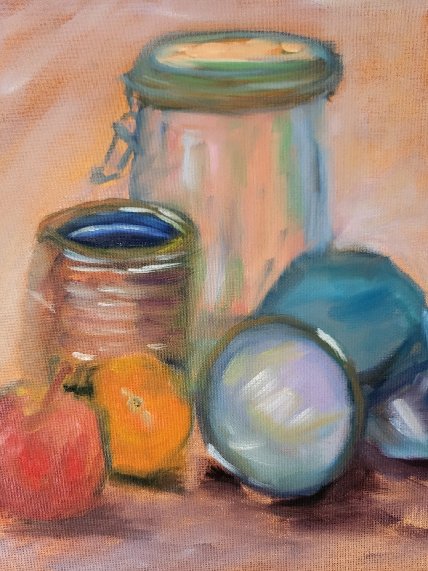 Still Life Alla Prima - Original Oil on 30cm x 40cm Canvas