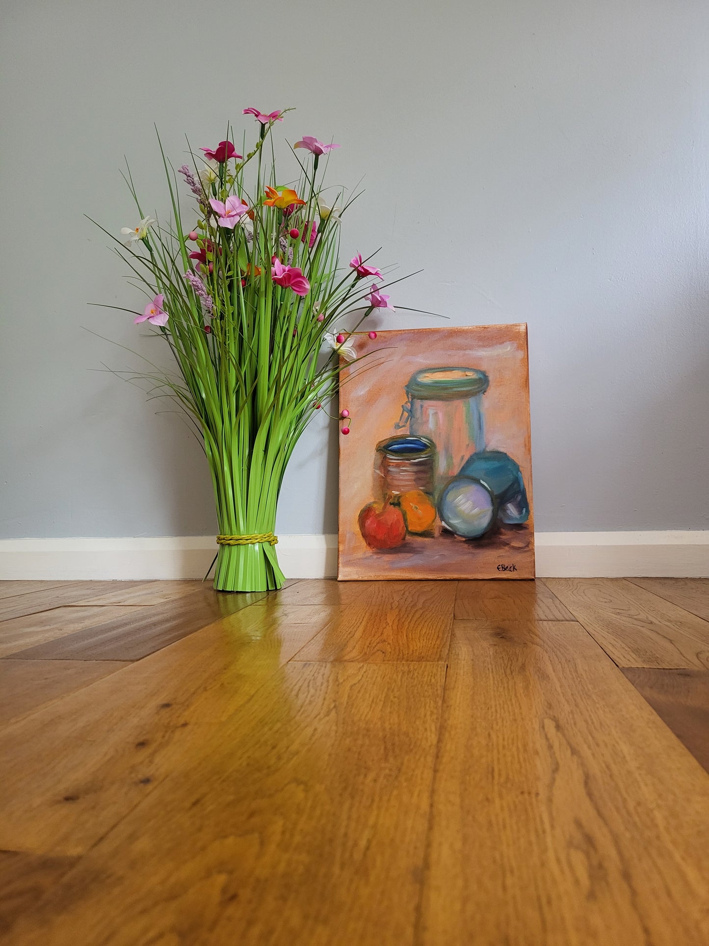 Still Life Alla Prima - Original Oil on 30cm x 40cm Canvas