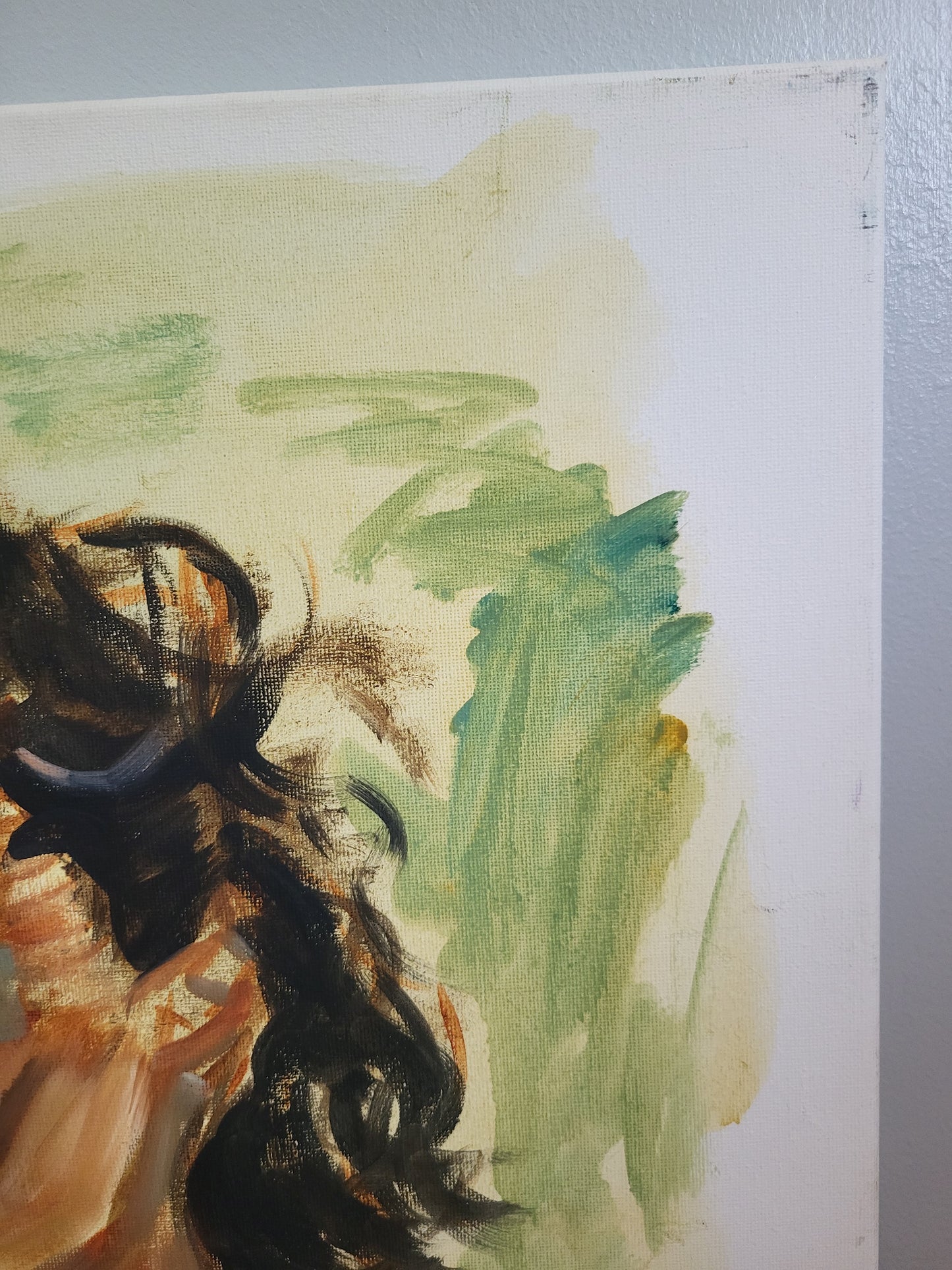 The Girl - Original Alla Prima Oil on 50cm x 60cm Canvas