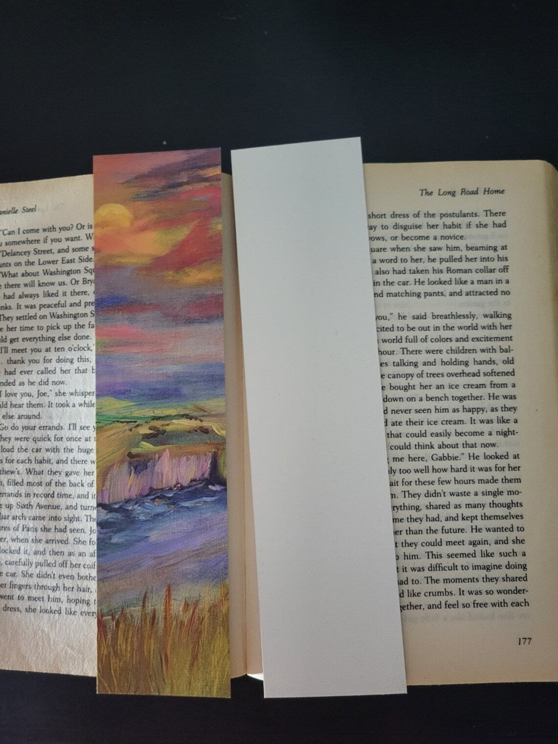 Sunset at Flamborough - Landscape Bookmark