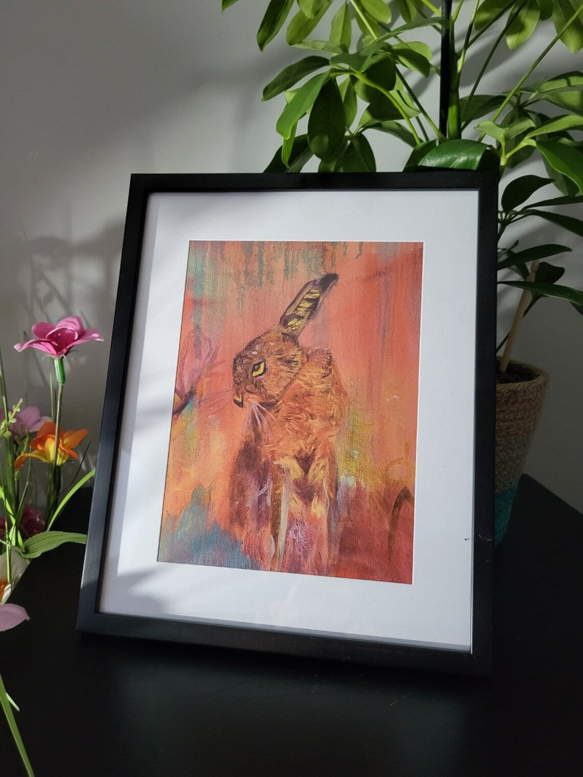 Protection - Hare A5 Giclee Print