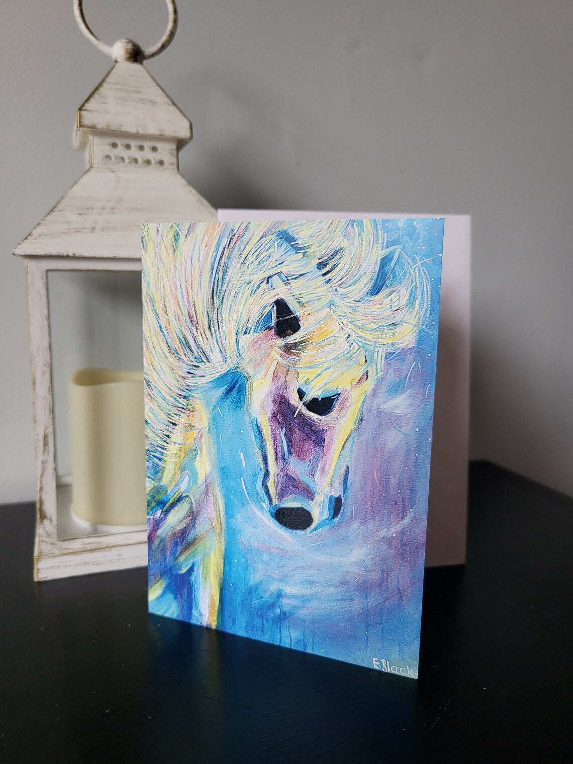 Midnight - Horse Card