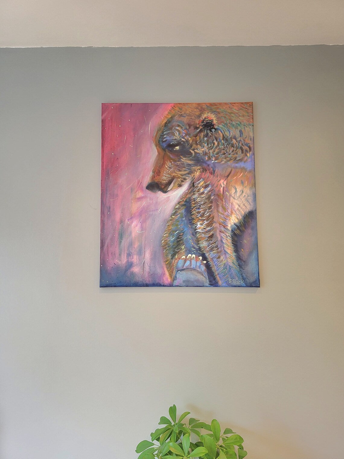 Fearless - Original Oil Painting on a 50cm x 60cm Canvas
