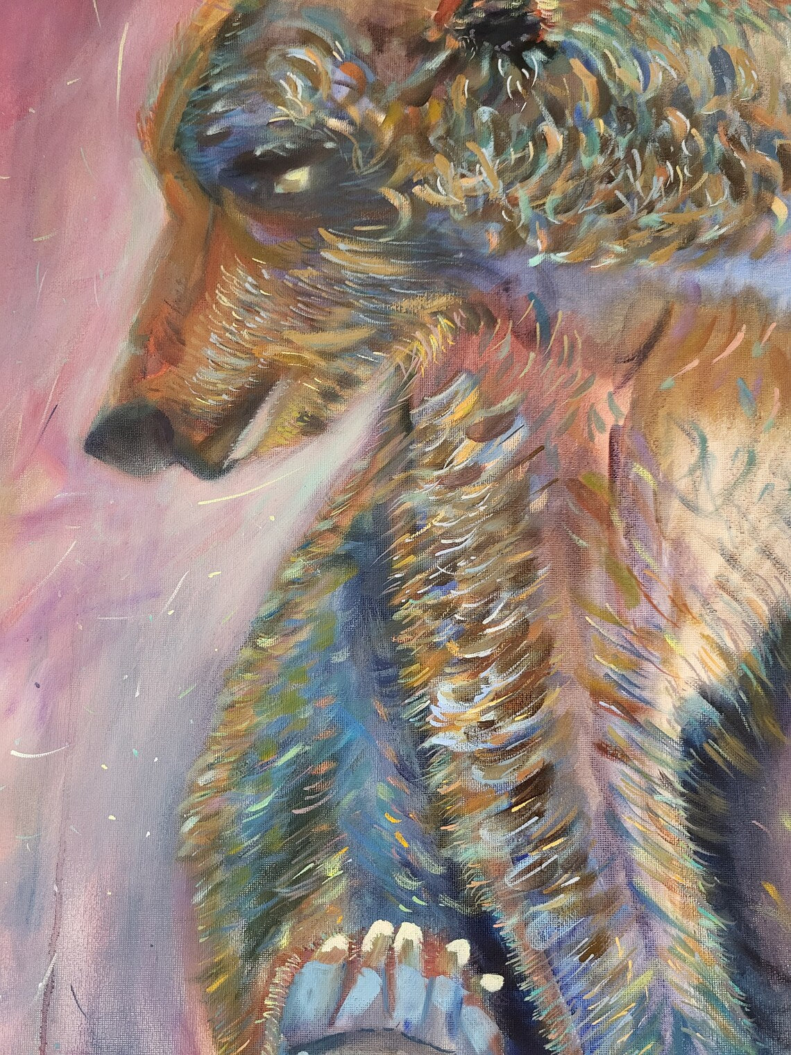 Fearless - Original Oil Painting on a 50cm x 60cm Canvas