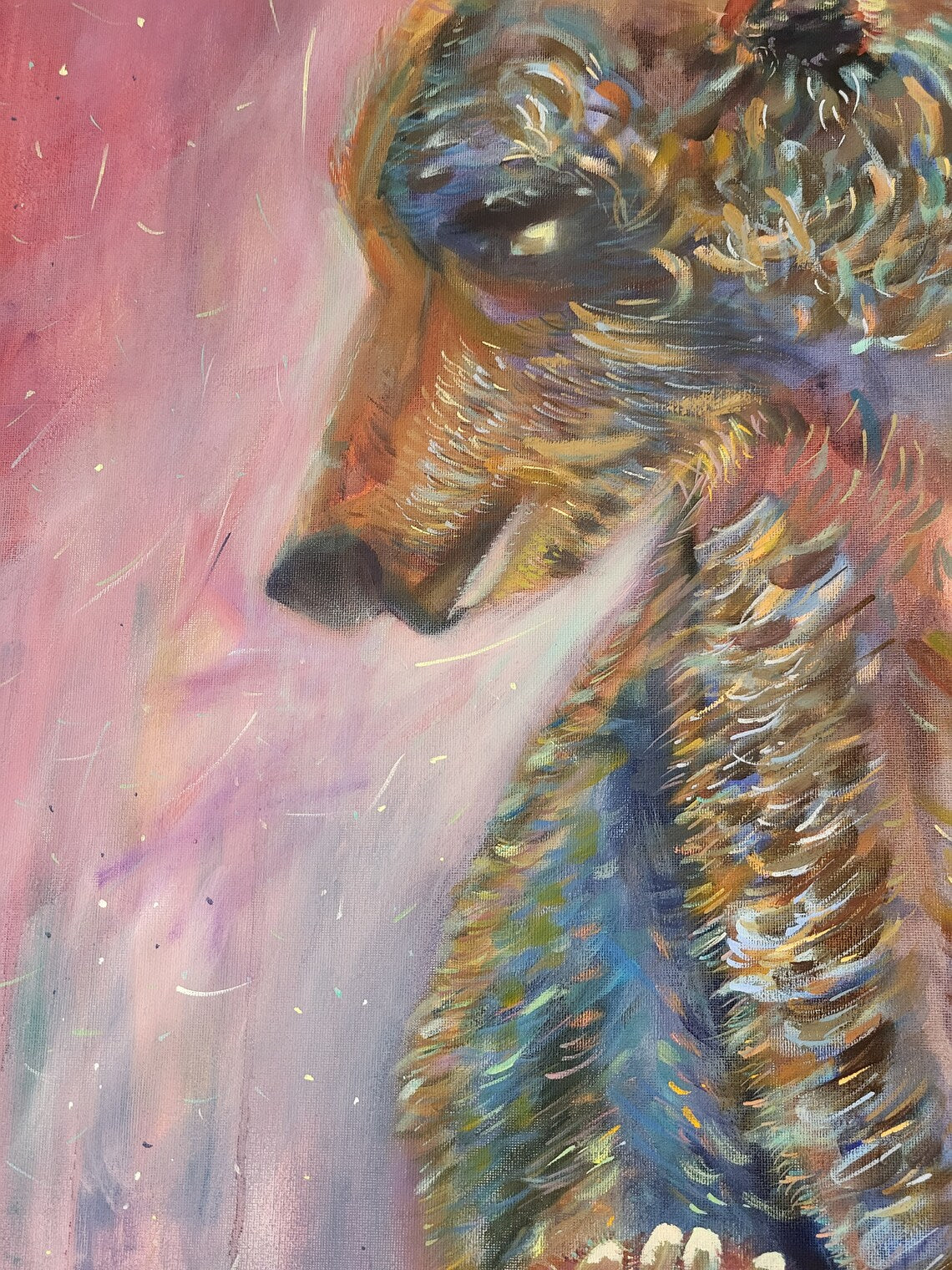 Fearless - Original Oil Painting on a 50cm x 60cm Canvas