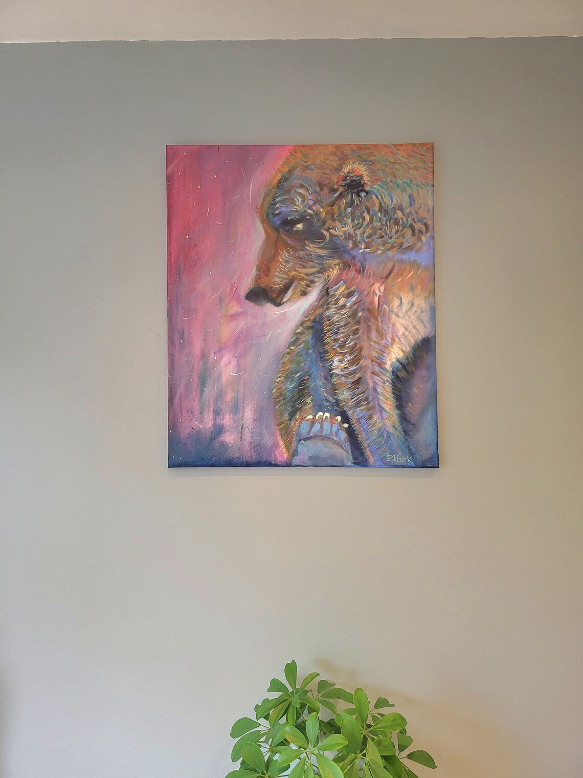 Fearless - Original Oil Painting on a 50cm x 60cm Canvas