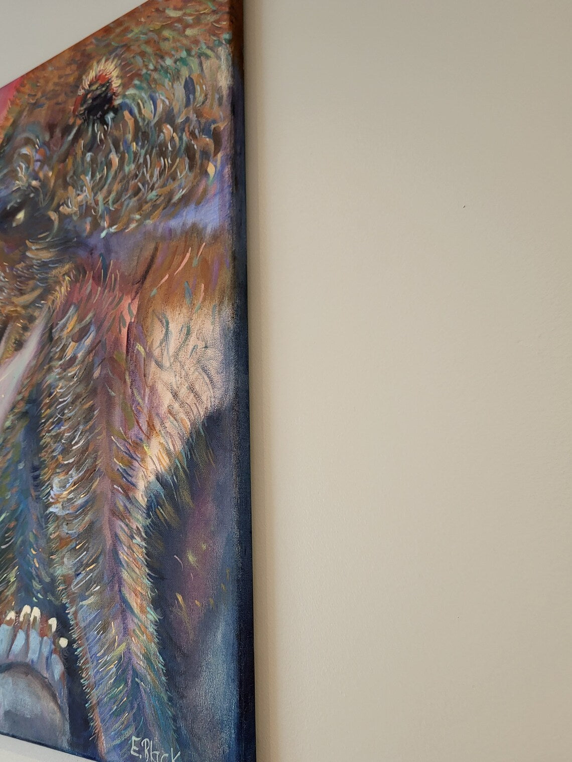 Fearless - Original Oil Painting on a 50cm x 60cm Canvas