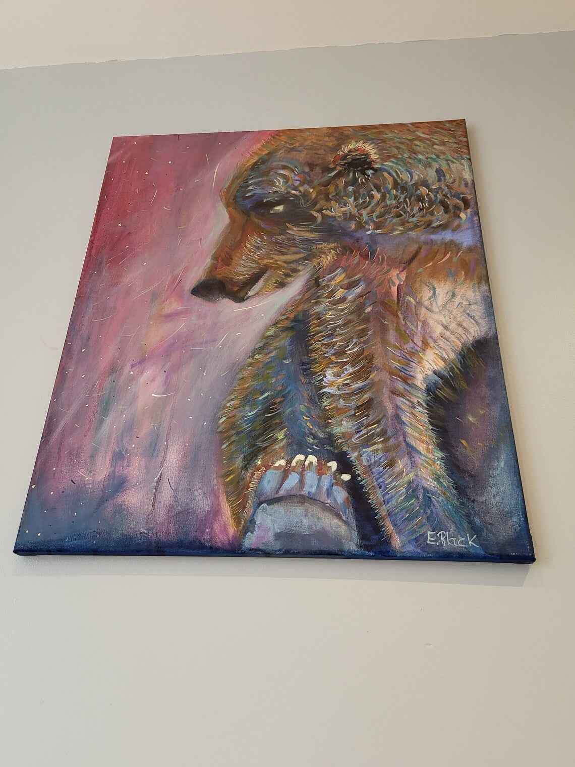 Fearless - Original Oil Painting on a 50cm x 60cm Canvas