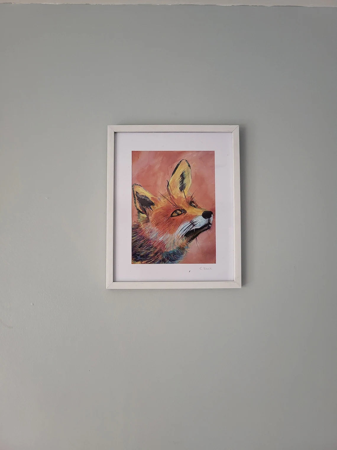 The Fox - A5 Giclee Print