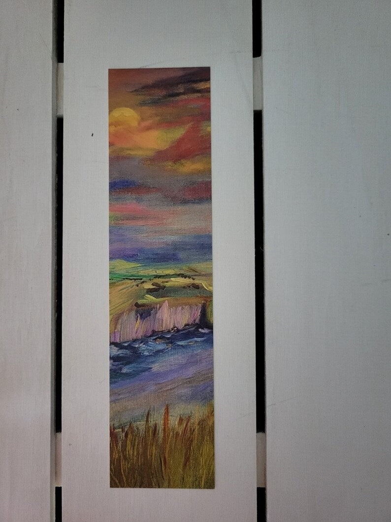 Sunset at Flamborough - Landscape Bookmark