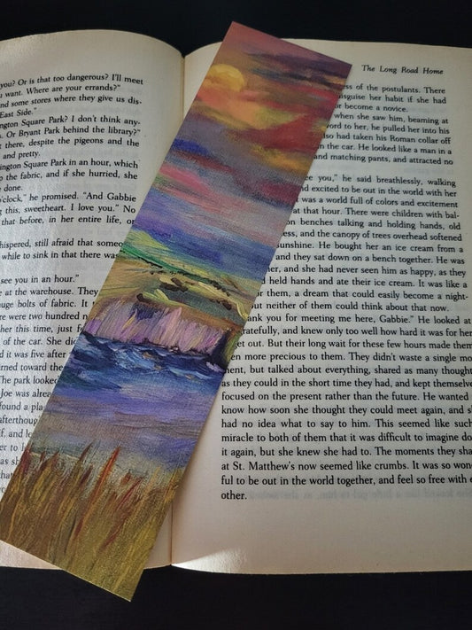 Sunset at Flamborough - Landscape Bookmark