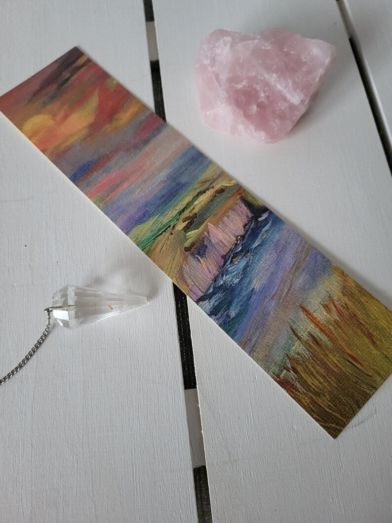 Sunset at Flamborough - Landscape Bookmark