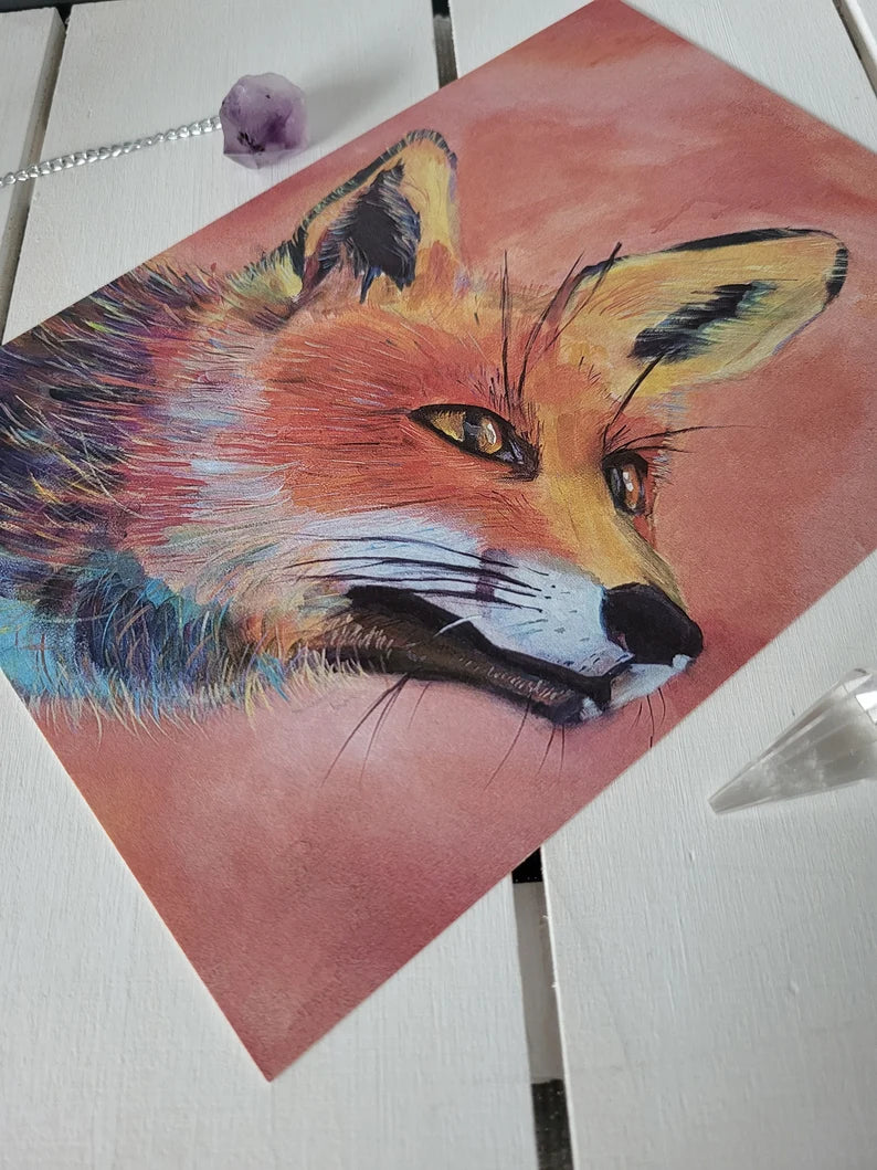 The Fox - A5 Giclee Print