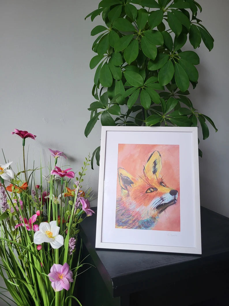 The Fox - A5 Giclee Print