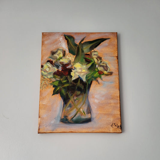 Still Life Alla Prima - Original Oil on 30cm x 40cm Canvas