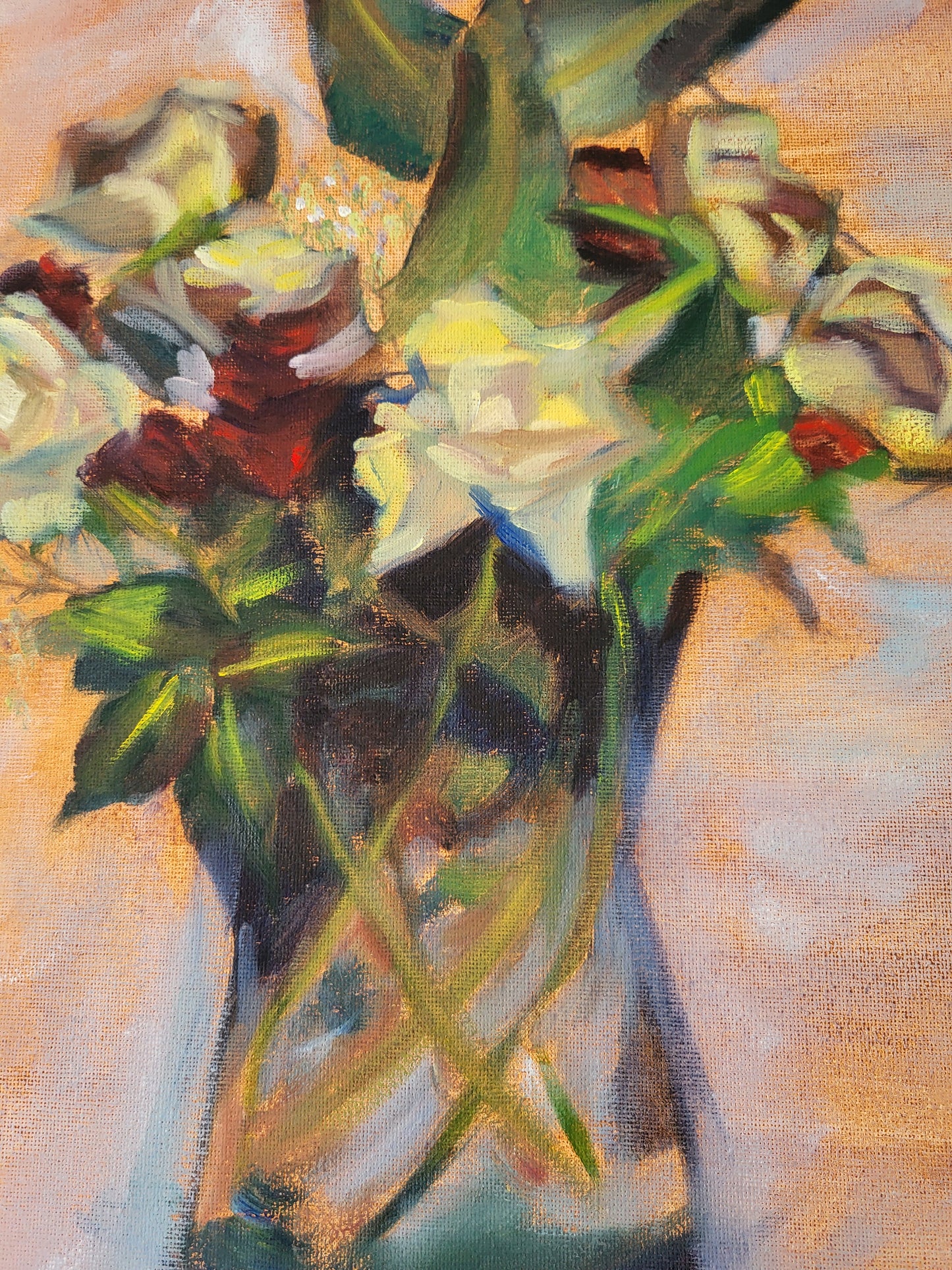 Still Life Alla Prima - Original Oil on 30cm x 40cm Canvas