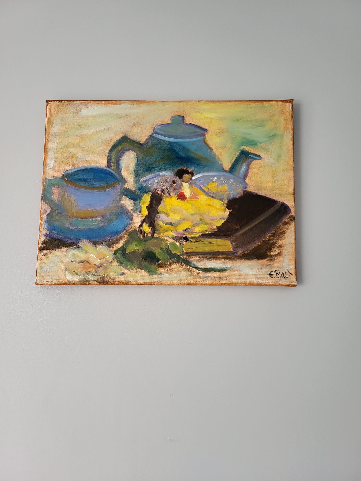 Still Life Alla Prima - Original Oil on 30cm x 40cm Canvas