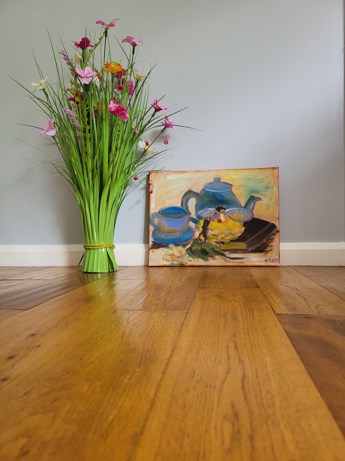 Still Life Alla Prima - Original Oil on 30cm x 40cm Canvas